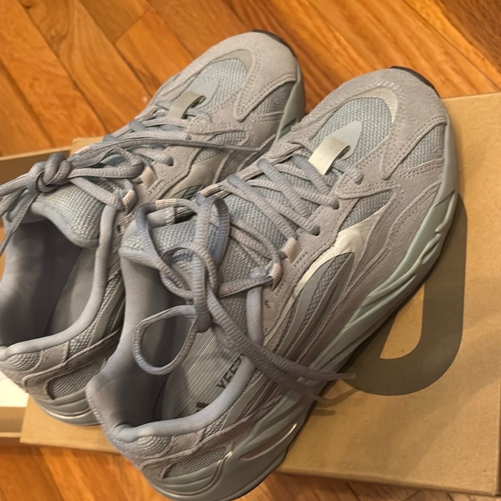 yeezy boost 700 in hospital blue.